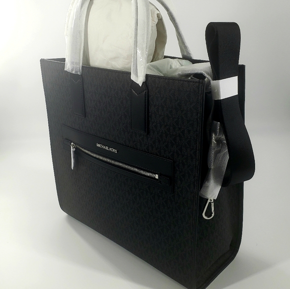 💰sold💰 Michael Kors Kenley Tote, black, NWT - Picture 9 of 11